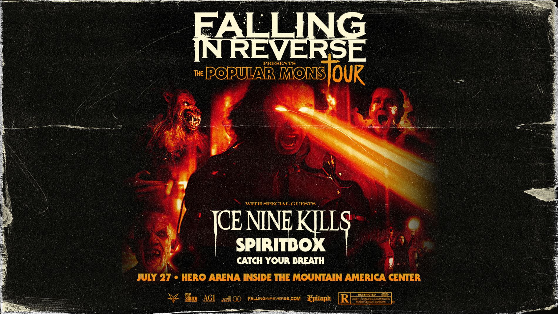 Falling in Reverse Announce "The Popular Monstour"